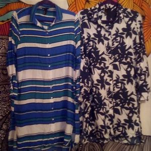 2 H &M Tunics